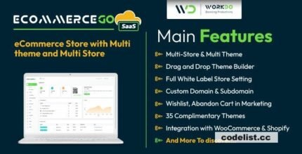 eCommerceGo SaaS - eCommerce Store with Multi theme and Multi Store